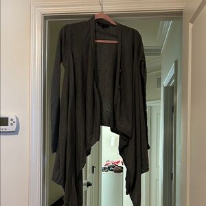 Elegant Gray Women's cardigan